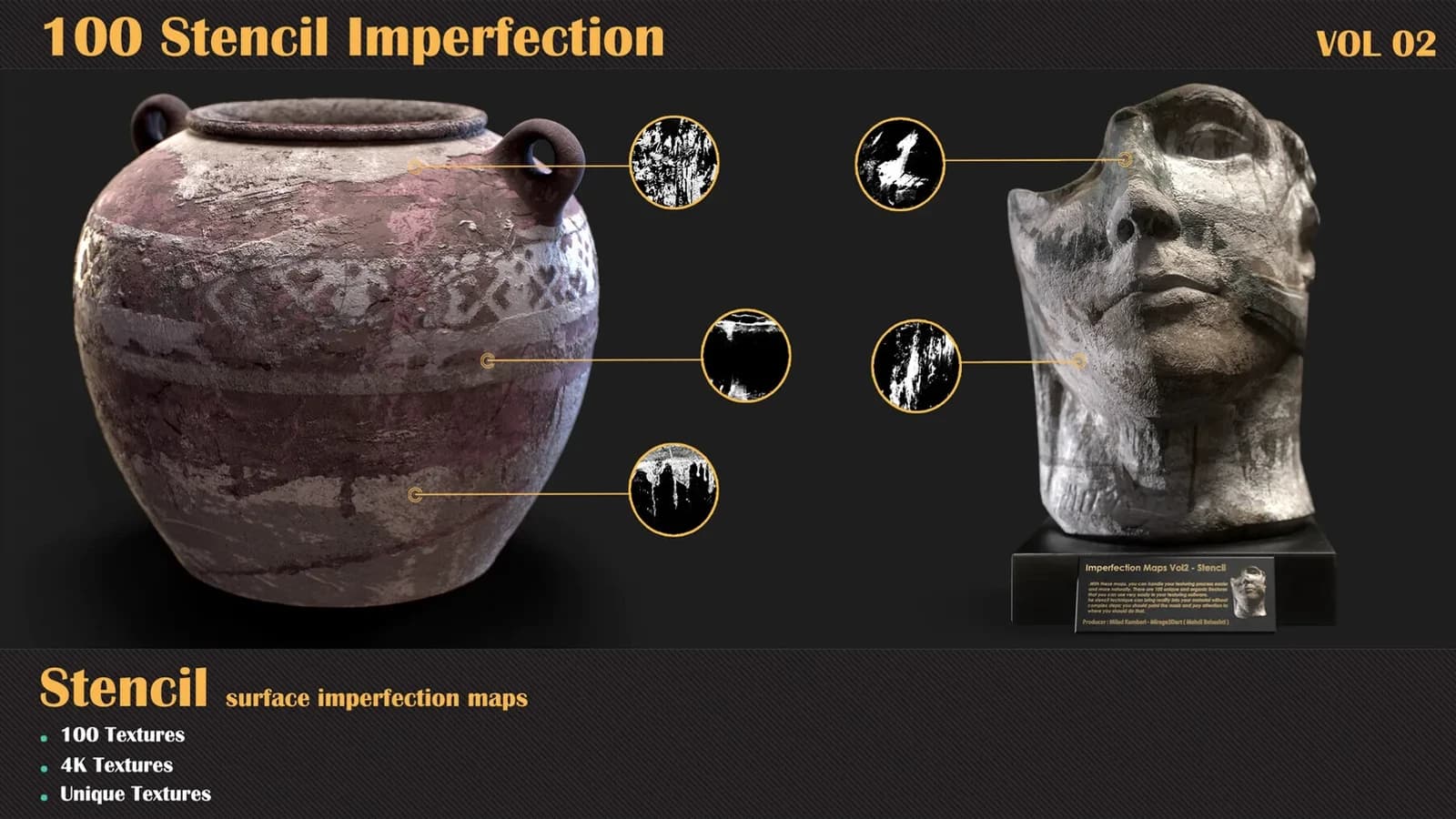 100 Stencil Imperfection — VOL 02