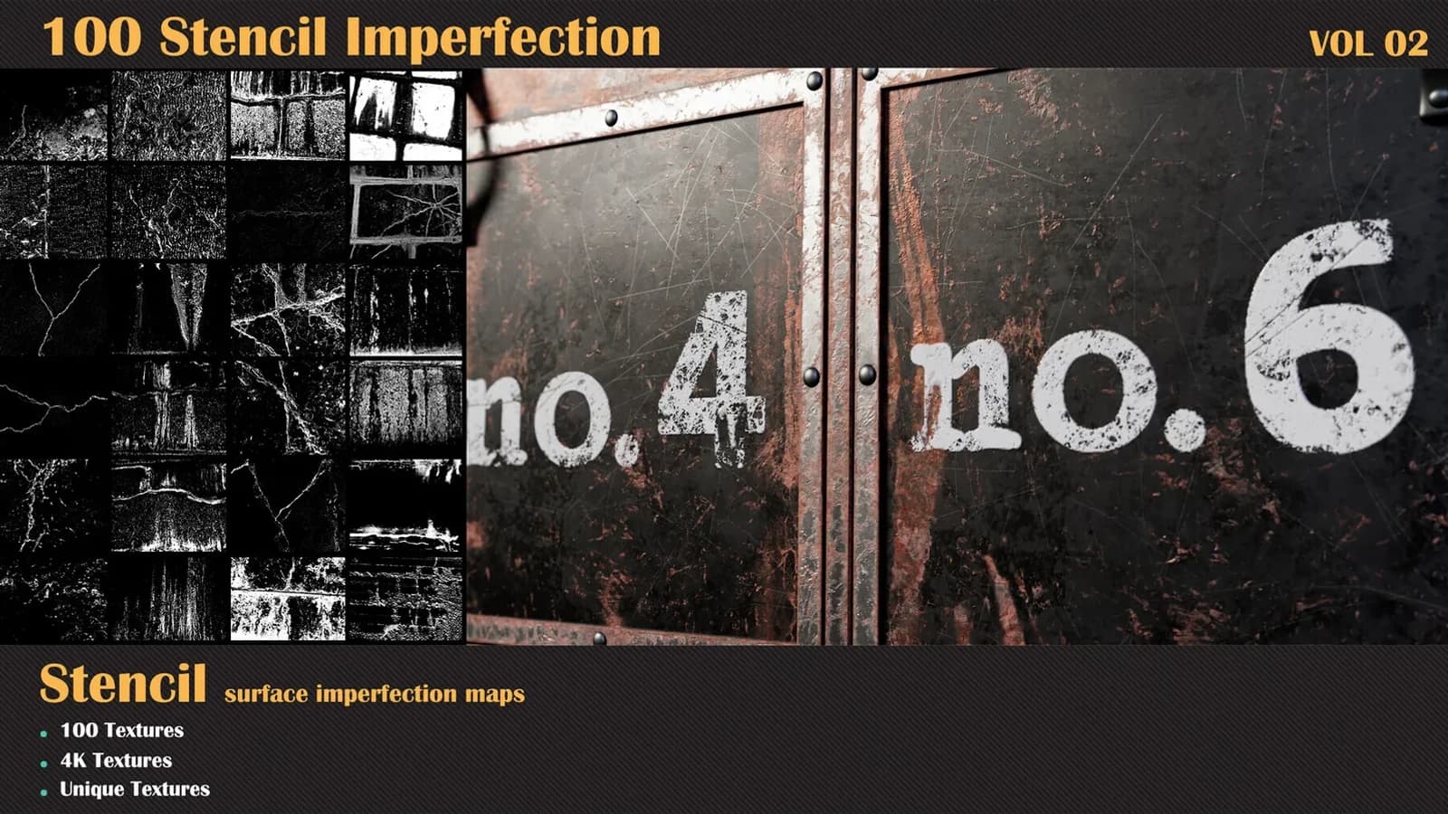 100 Stencil Imperfection — VOL 02 — preview 3