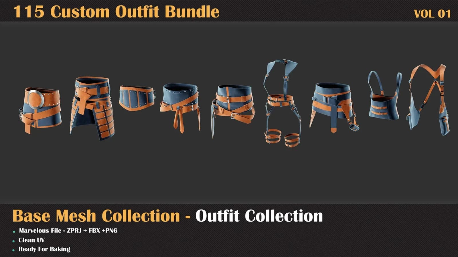 115 Custom Outfit Bundle — VOL 01 — preview 5