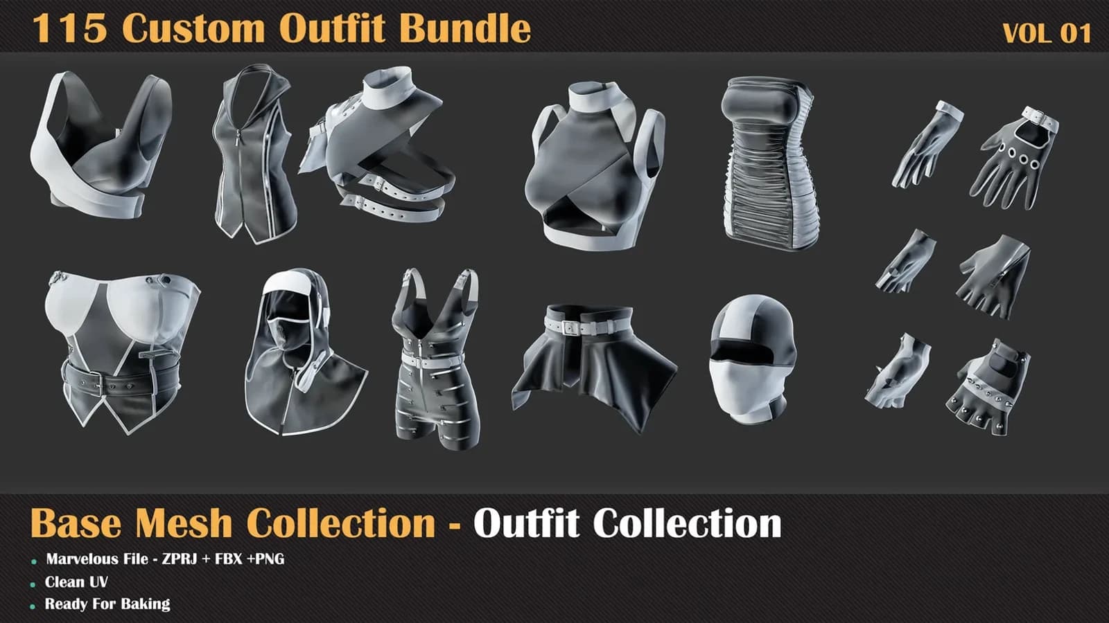 115 Custom Outfit Bundle — VOL 01 — preview 7