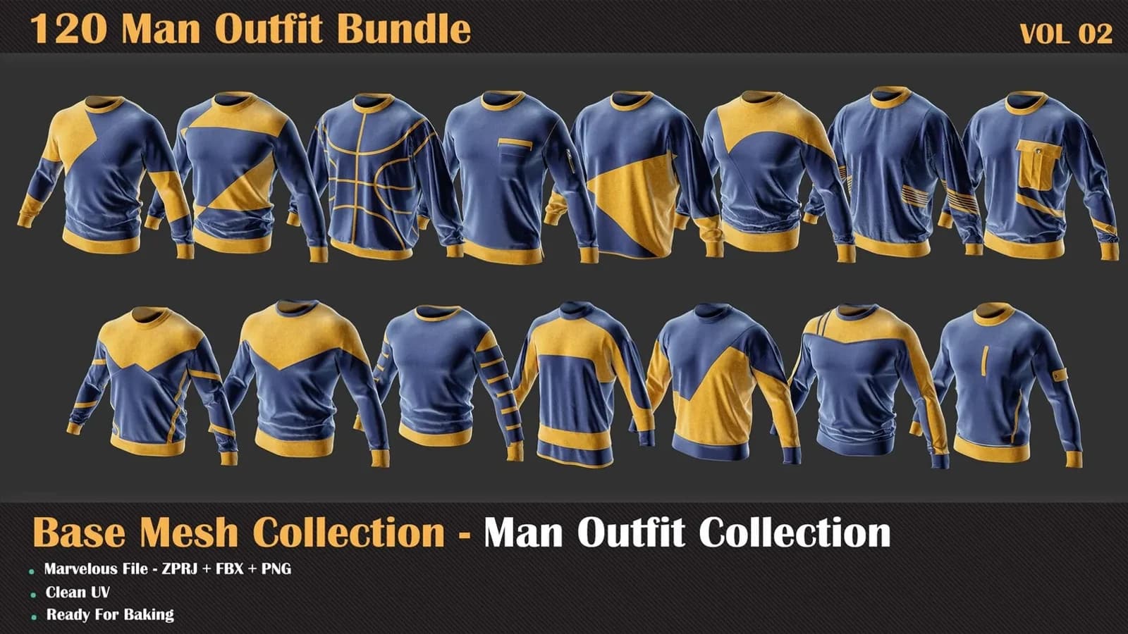 Man Outfit Bundle — VOL 02 — preview 3