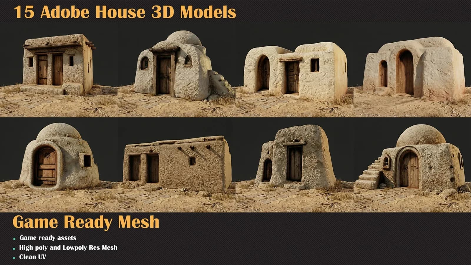 15 Adobe Mud Houses — preview 6