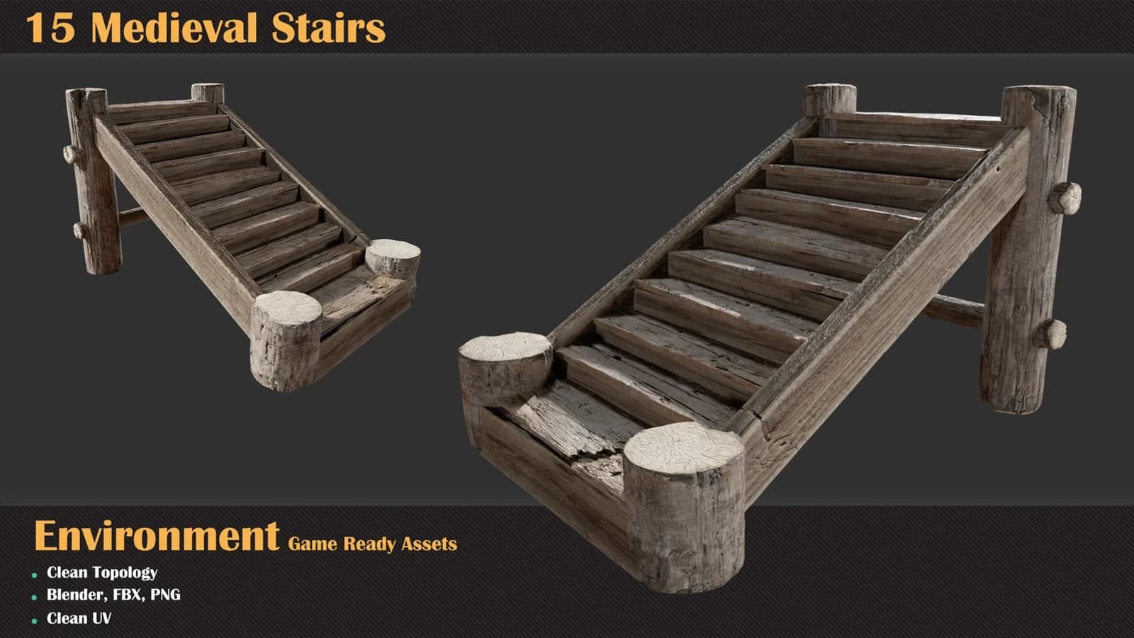 15 Medieval Stairs — preview 9