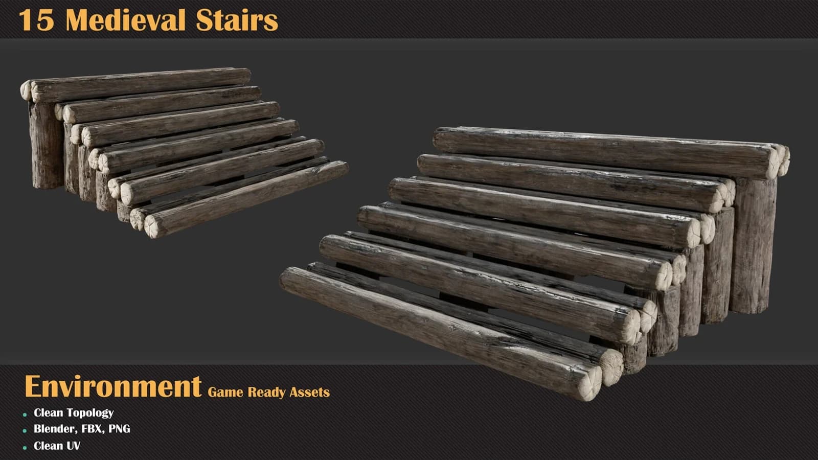 15 Medieval Stairs — preview 15