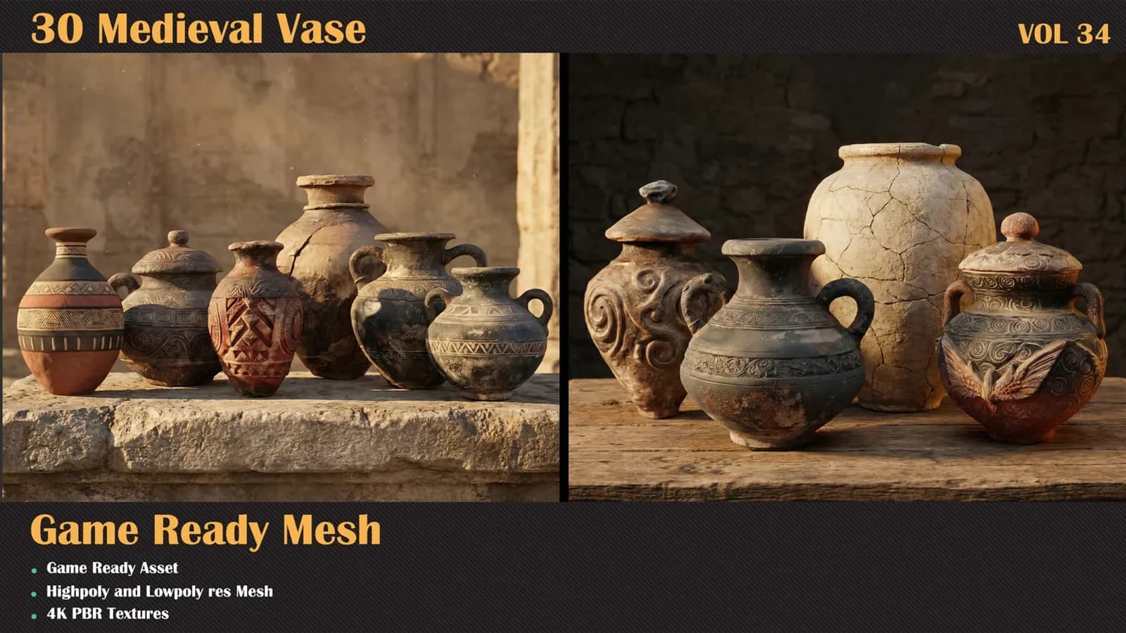 30 Medieval Vase — VOL 34 — preview 3