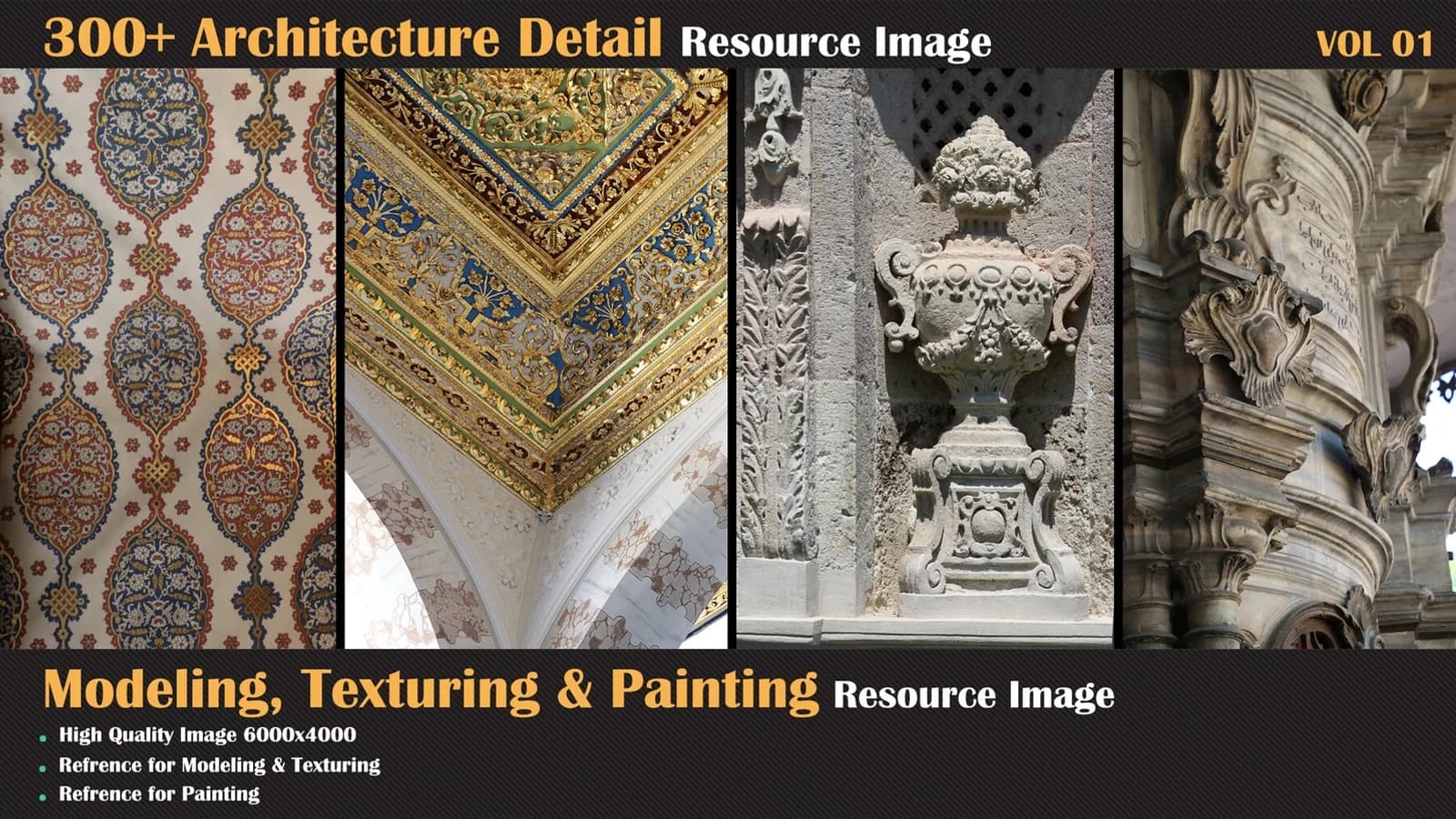 300+ Architecture Detail Resource Image — VOL 01 — preview 2