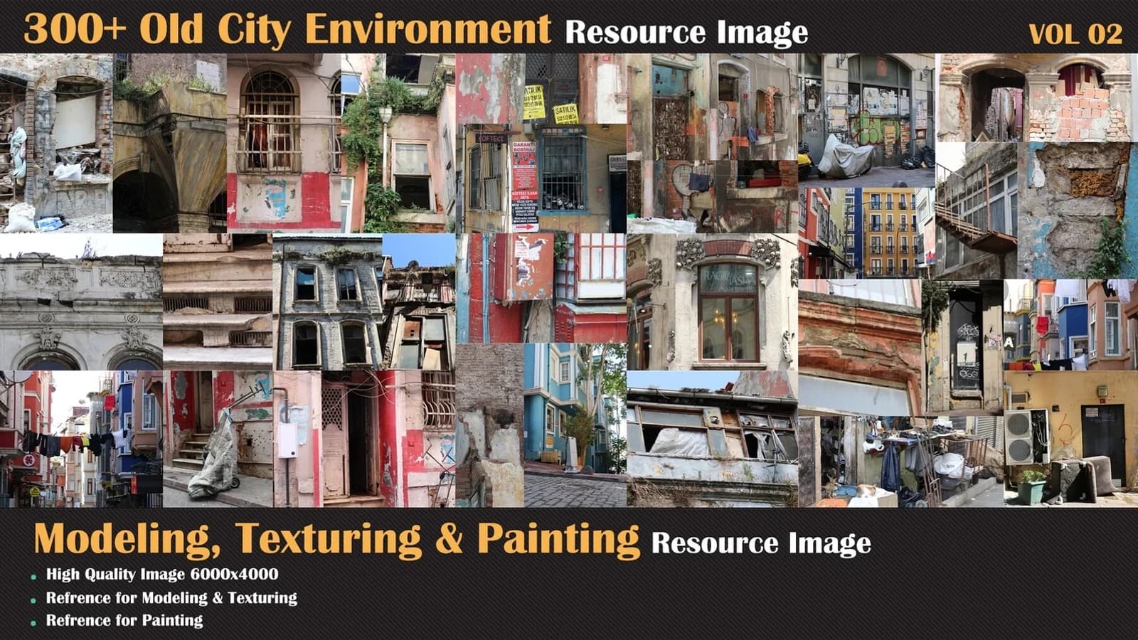 300+ Old City Environment — VOL 03 — preview 3
