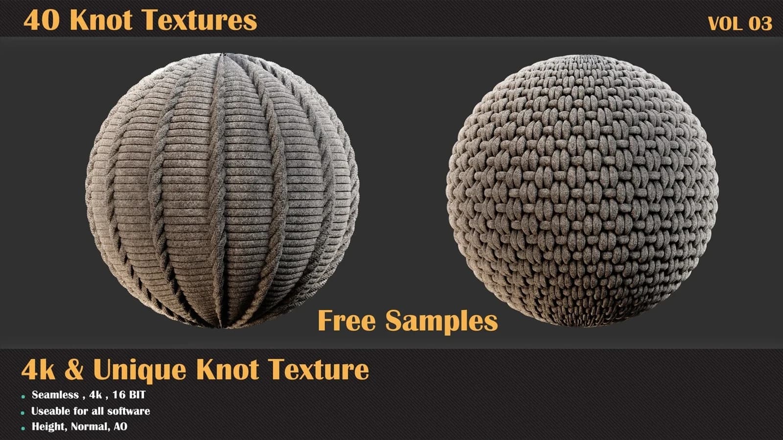 40 Tileable Knot Pattern — VOL 02 — preview 4