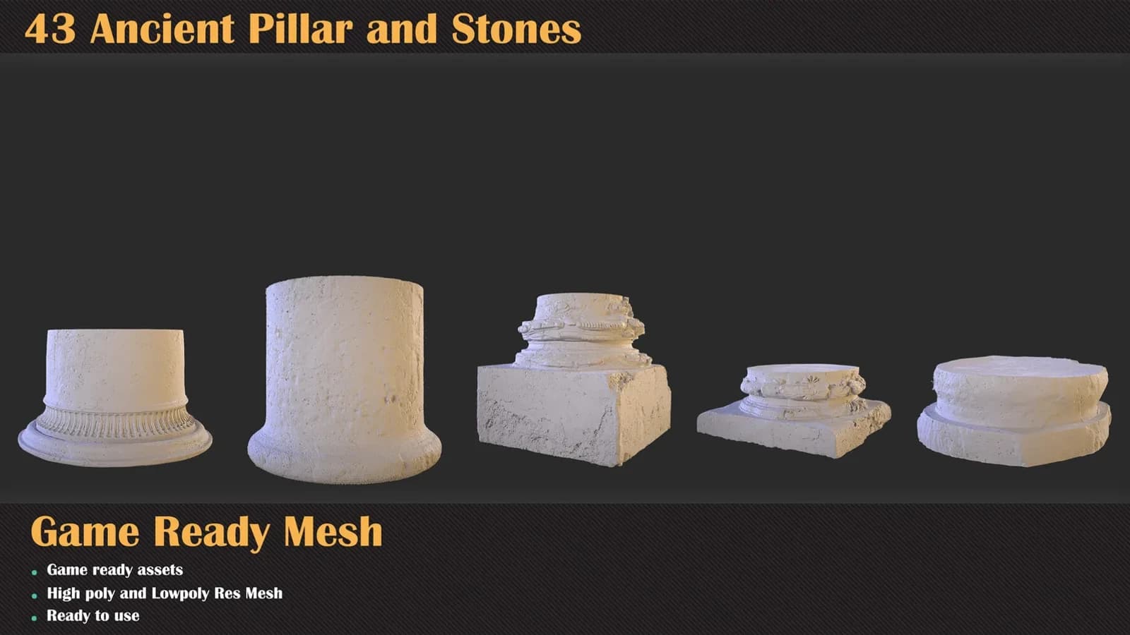 43 Ancient Pillar and Stones — preview 7