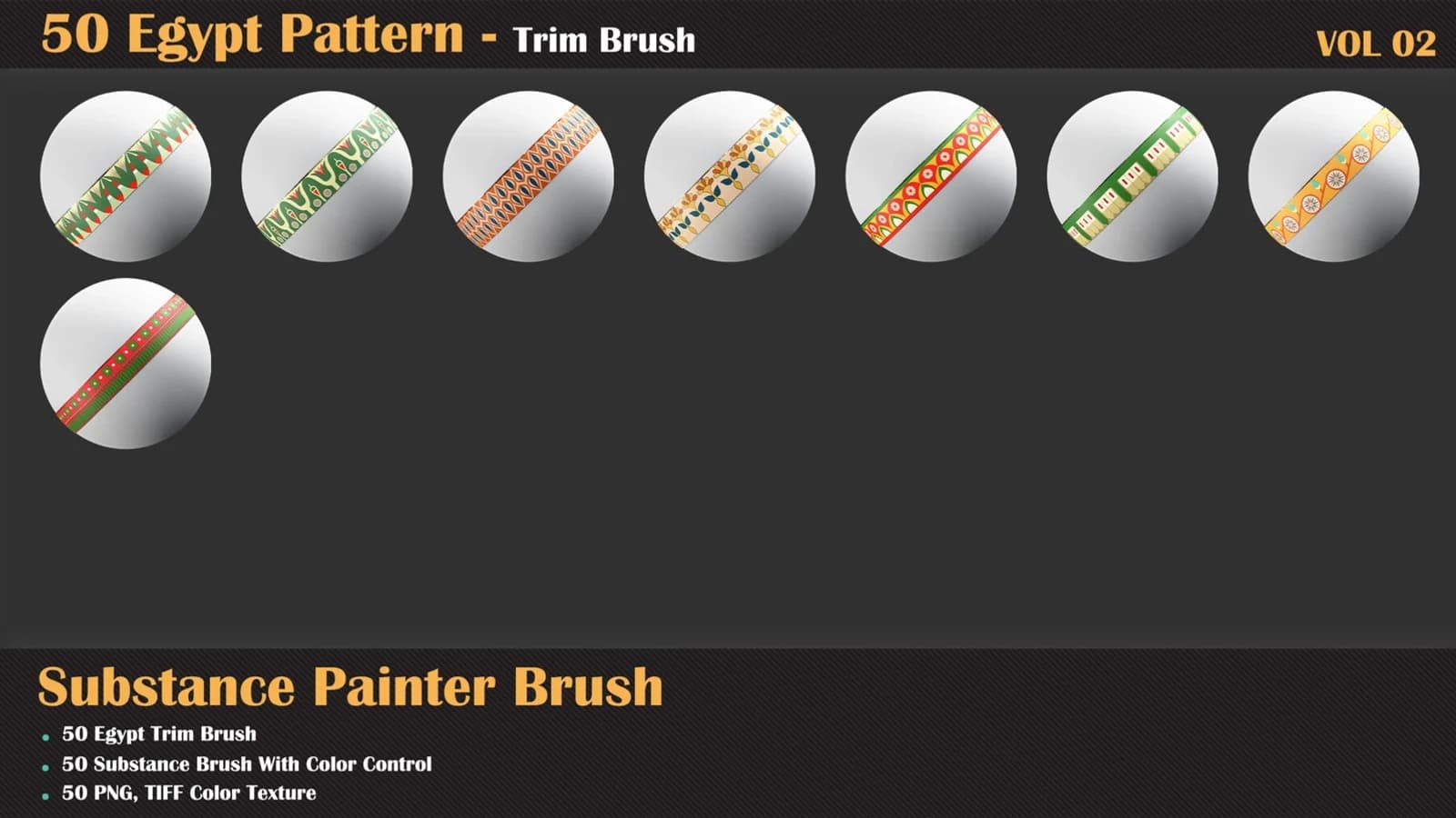 50 Egypt Trim Brush — VOL 02 — preview 5