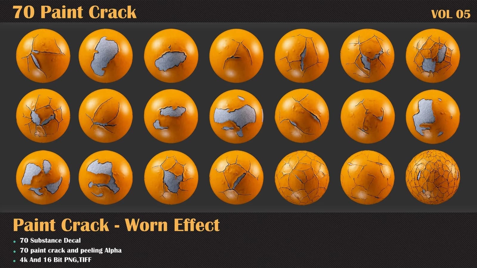 70 Paint Crack — VOL 05 — preview 5