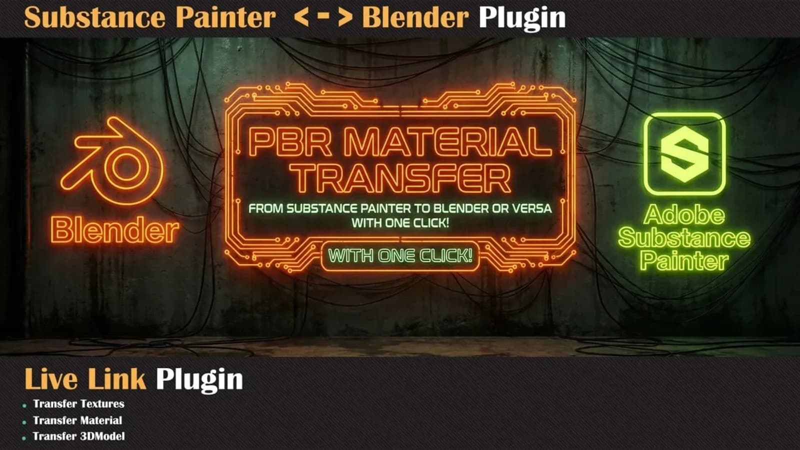 Blender to Substance Painter Live Link Plugin — preview 4