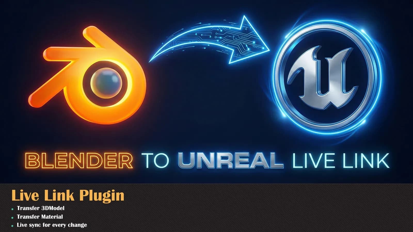 Blender to Unreal Live Link