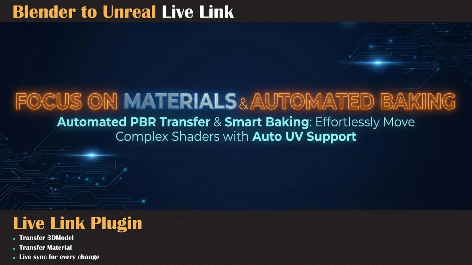 Blender to Unreal Live Link — preview 2