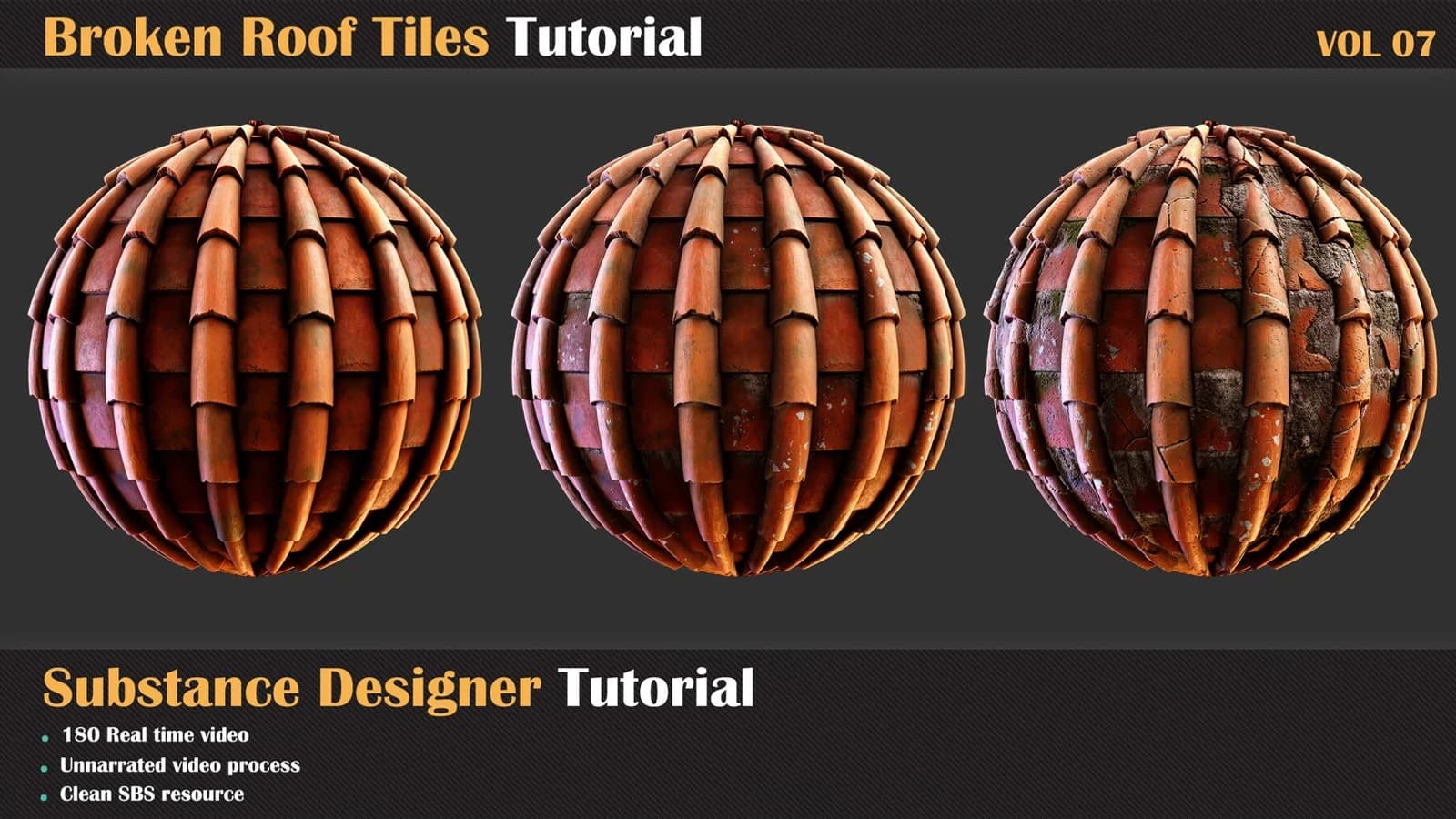 Broken Roof Tiles Tutorial — VOL 07 — preview 2
