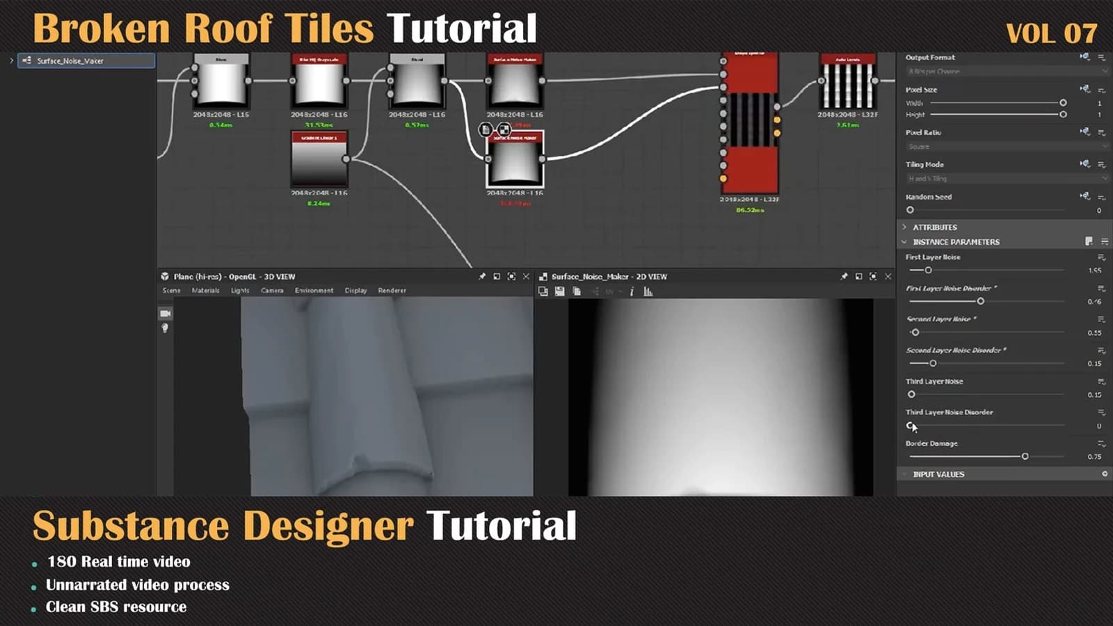 Broken Roof Tiles Tutorial — VOL 07 — preview 4