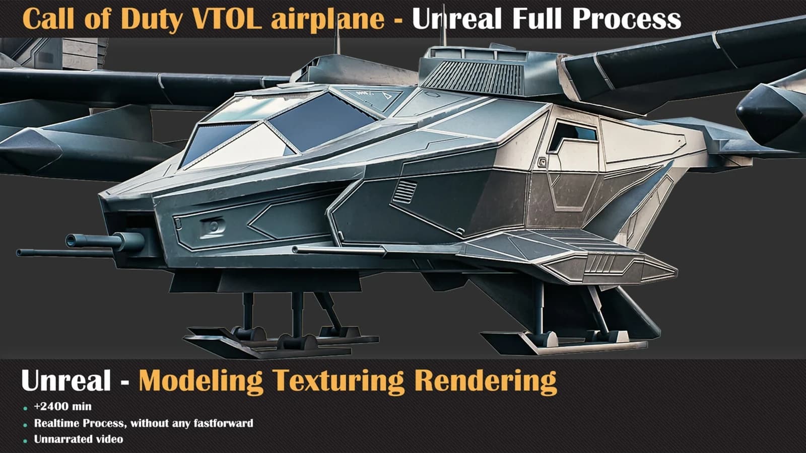 Call Of Duty VTOL Airplane - Unreal Tutorial — preview 3