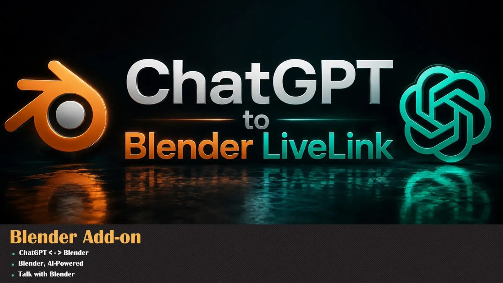 ChatGPT to Blender Live Link