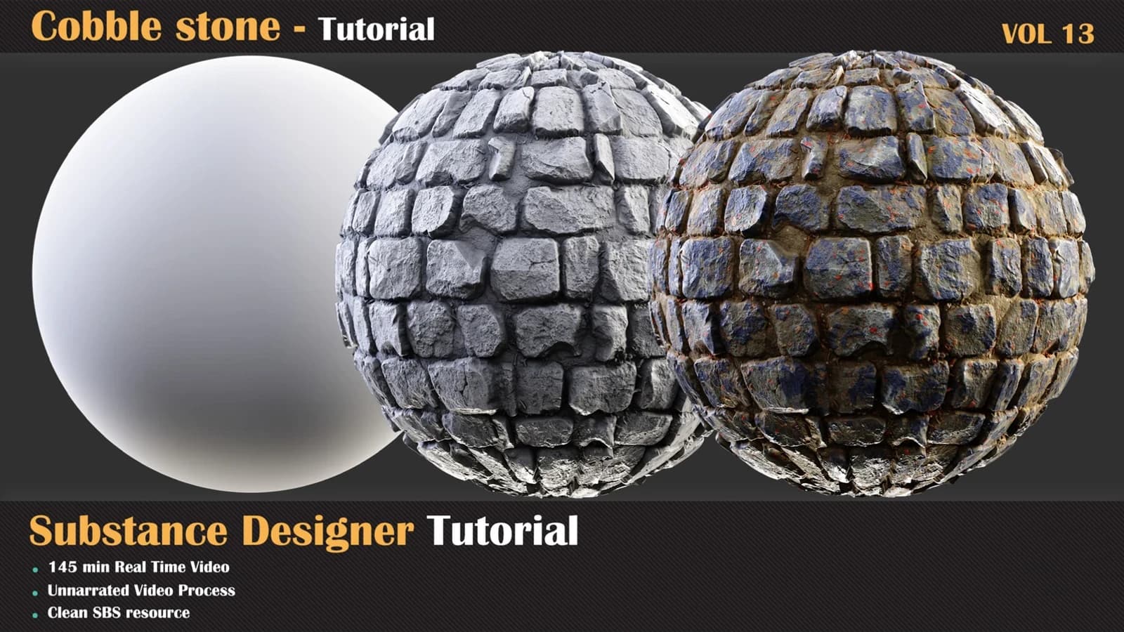 Cobble Stone Tutorial — VOL 13 — preview 3