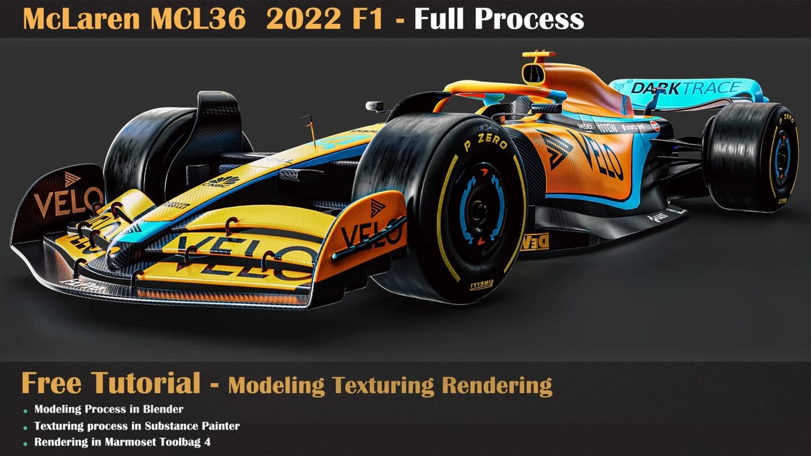 Free Tutorial - McLaren MCL36 Full Process — preview 4