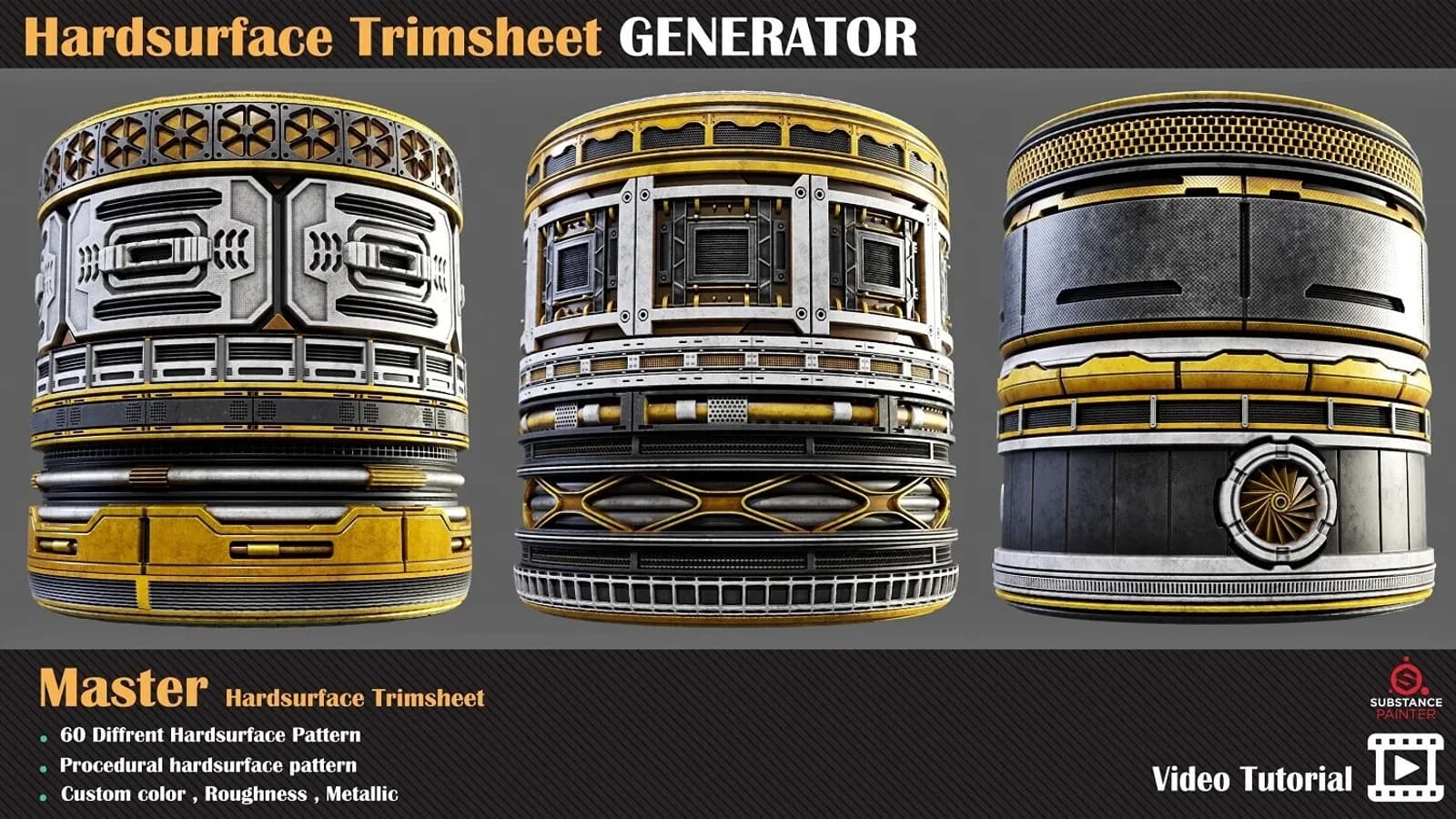 Hardsurface Trimsheet Generator