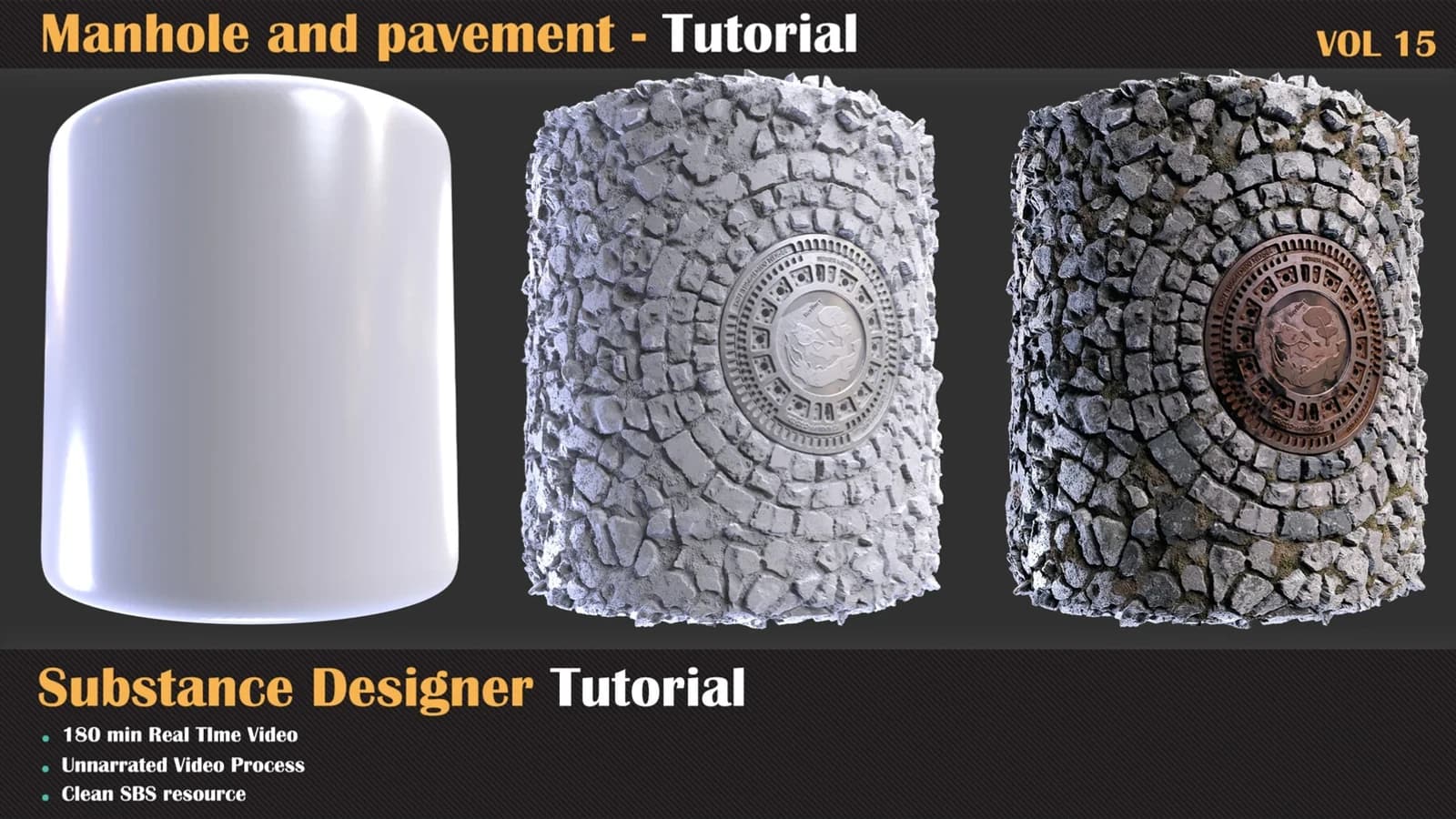 Manhole and Pavement Tutorial — VOL 15 — preview 2