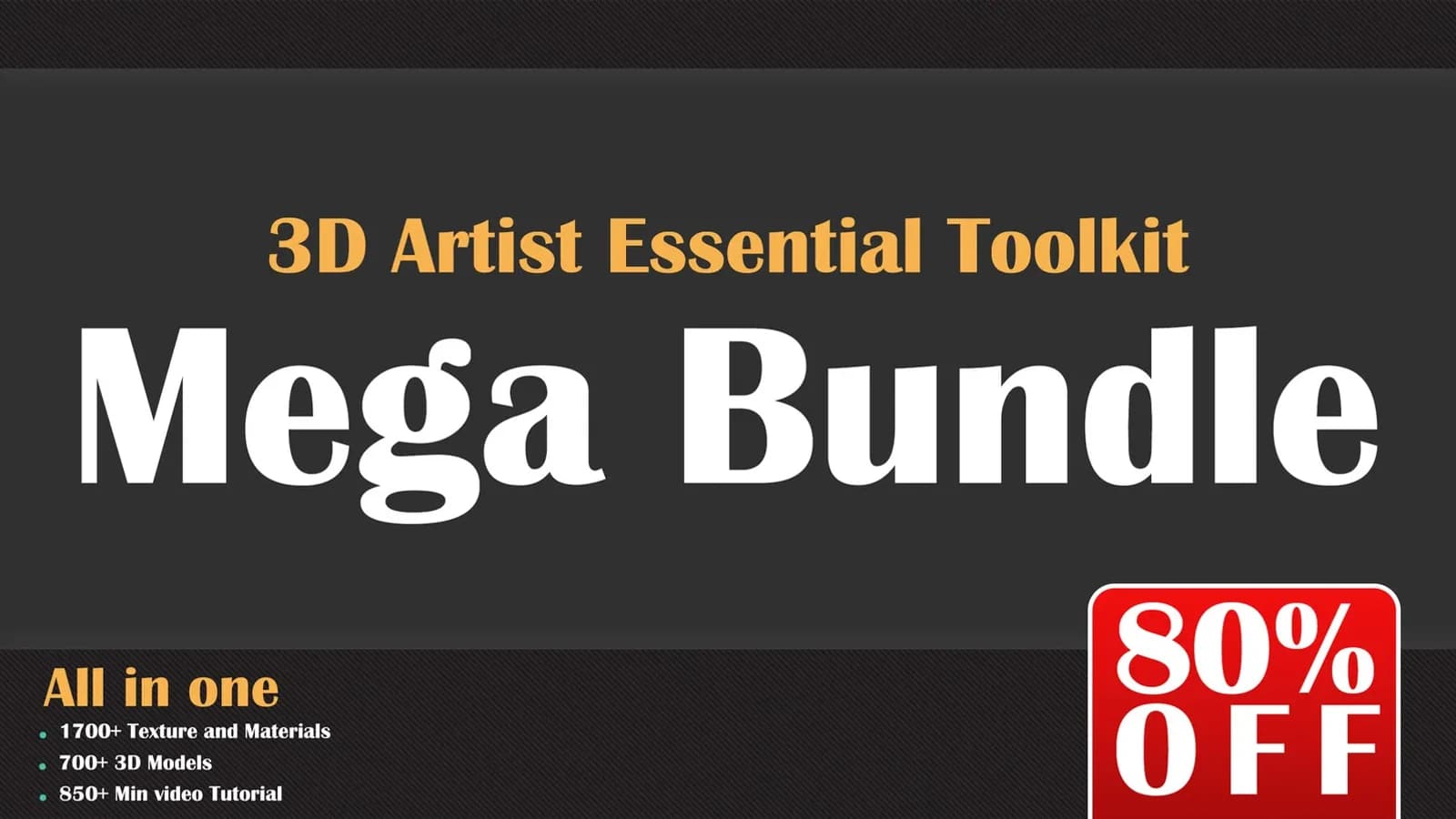 Mega Bundle 3DArtist Essential Toolkit