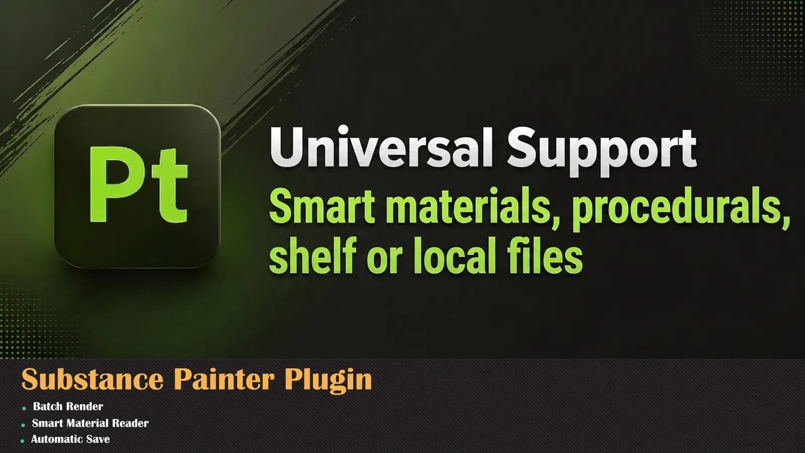 Substance Painter Batch Rendering Plugin — preview 4