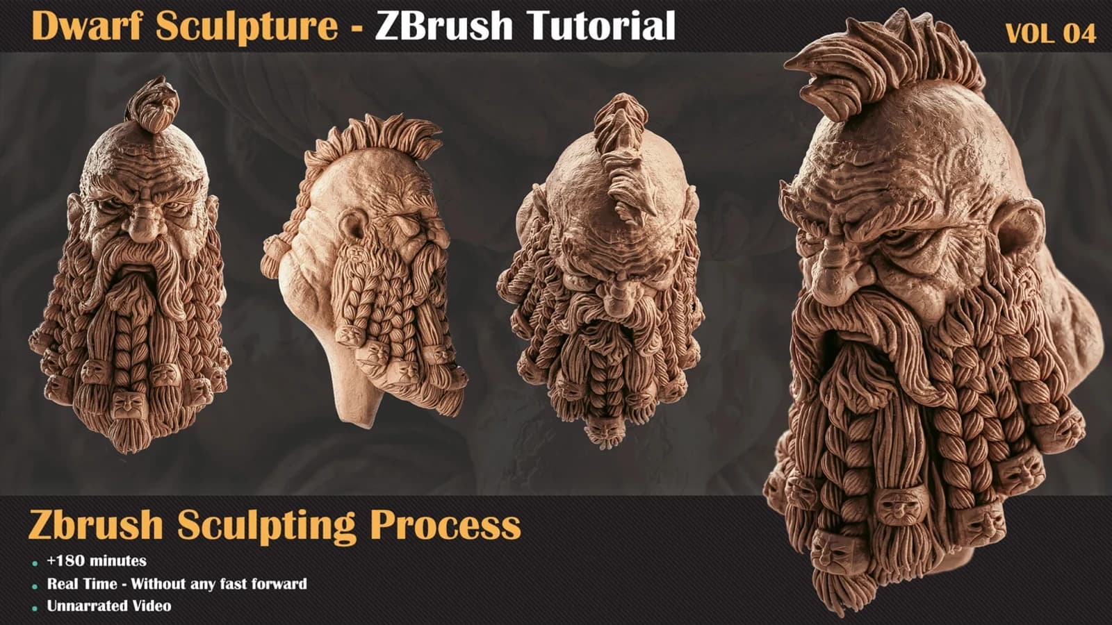 The Dwarf - ZBrush Sculpture Series — VOL 04