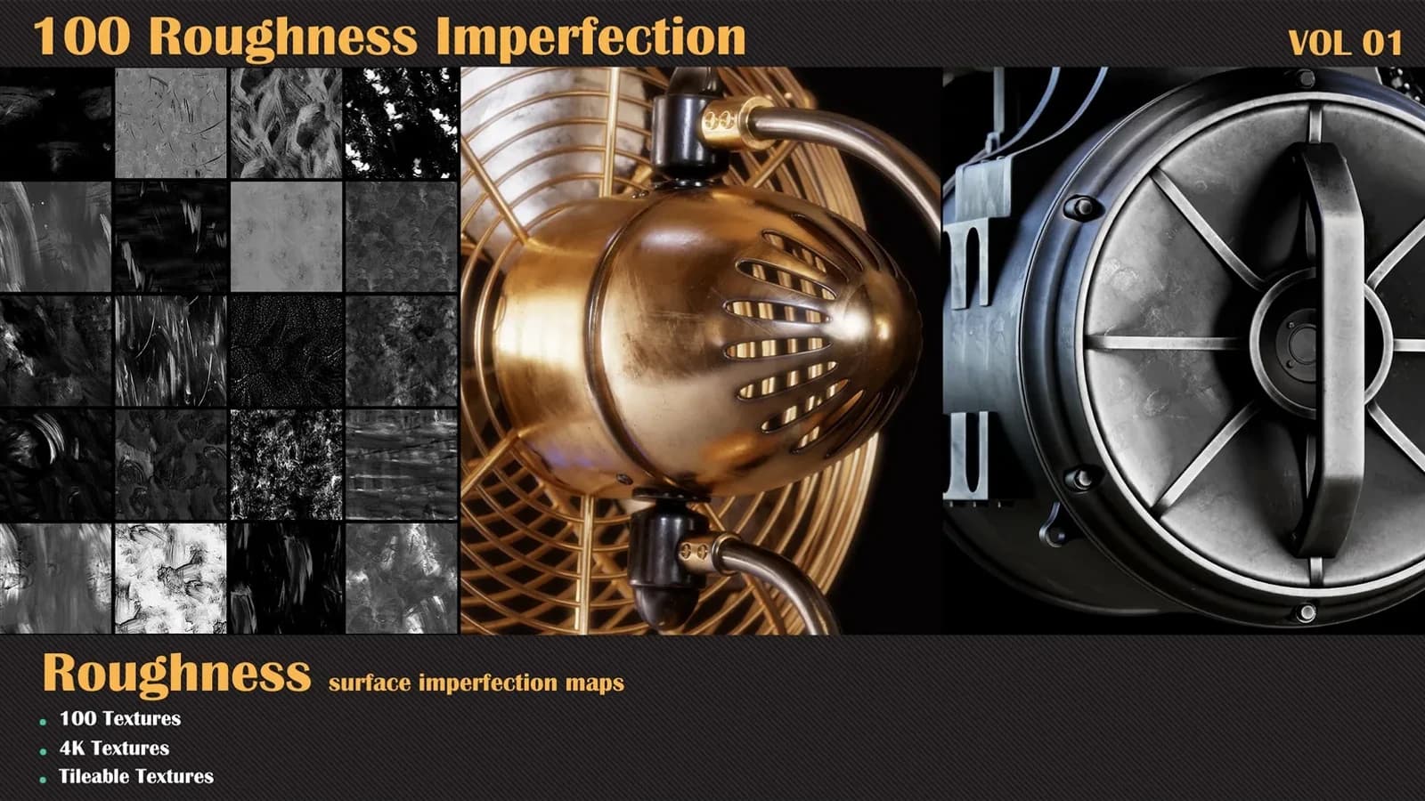 100 Roughness Imperfection — VOL 01 (Commercial Licence)