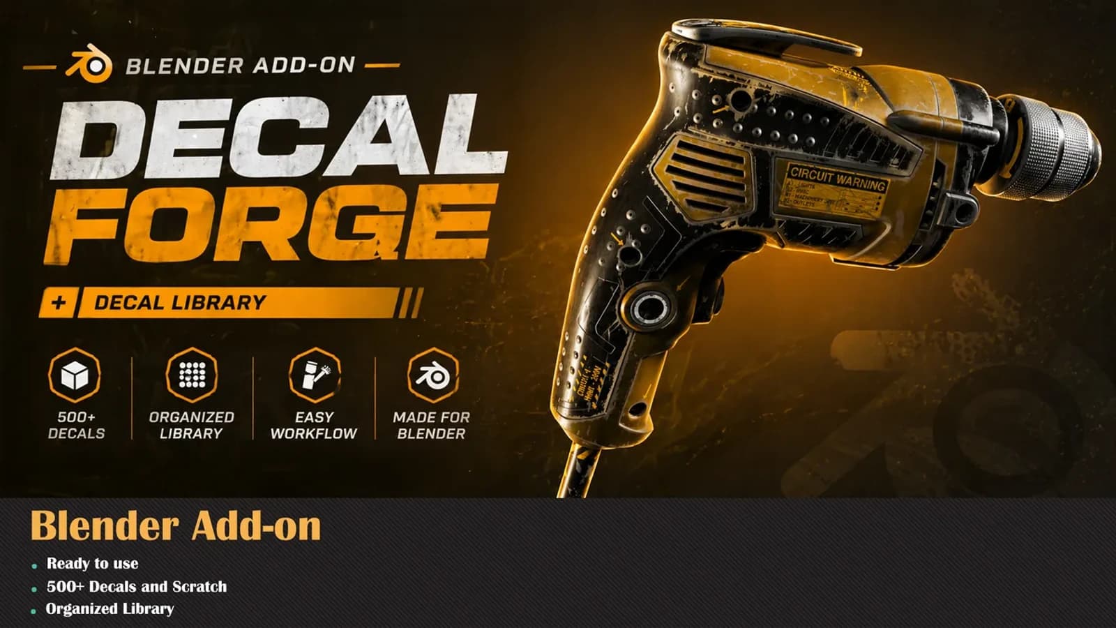 Decal Forge Add-on + Library